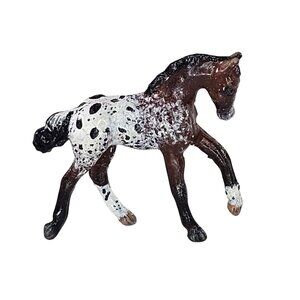 Custom Breyer Horse Mini Whinnies Romping Foal Appaloosa Bay OOAK